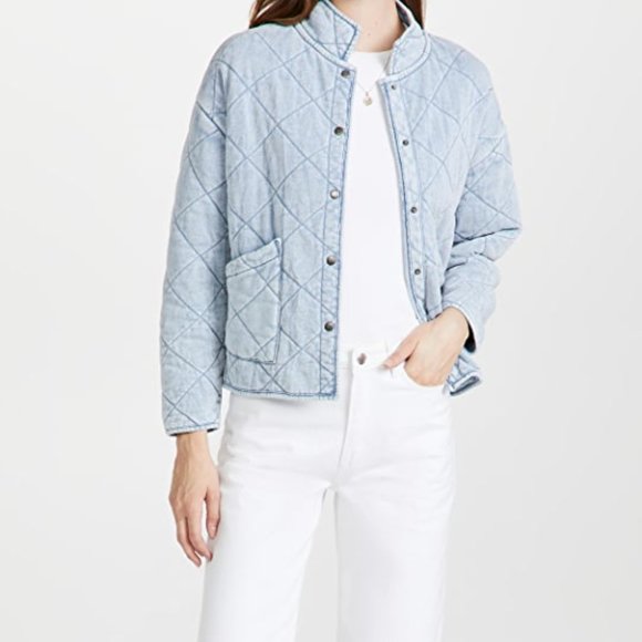 Maya Knit denim jacket WASHED INDIGO - Picture 5 of 6